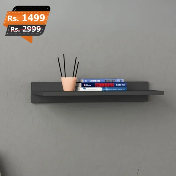 Armari shelf black wall mounted for home decoration best and premium quality