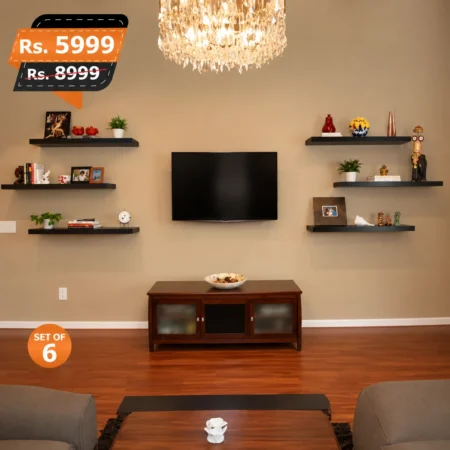 Floating Shelves Set of 6