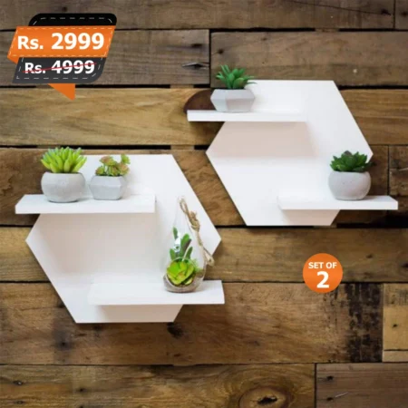 Hexa Pair wall mounted for home decoration elegant design for living room