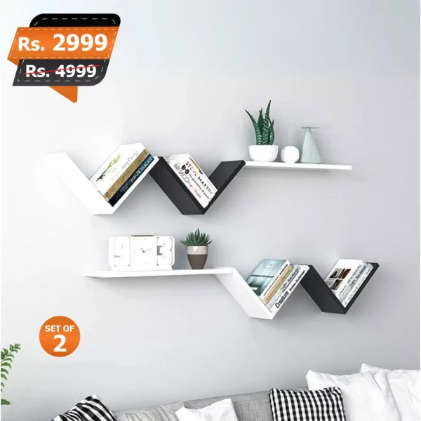 V-shape-book-Shelf-for-home-decoration-wooden-rack-best-and-premium-quality-1