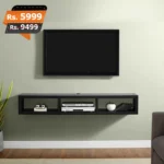 carvin tv console black best quality royal design wall mounted wooden LED rack