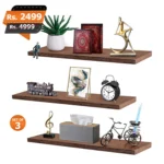floating shelves set of 3 wall mounted shelves best and elegent quality