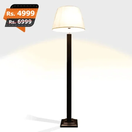 pillar floor lamp for home decoration made of wooden luxury design