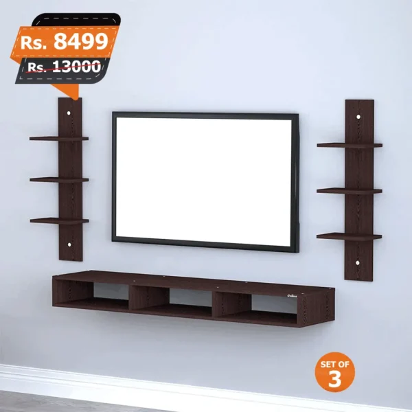 Camillia Tv Console Wall Mounted bLED rack Wooden MDF all over pakistan