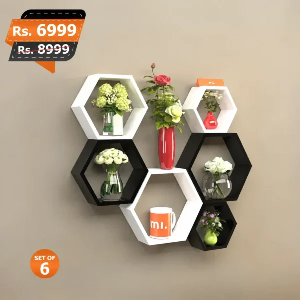 Mona-Hexagon-Set-of-6-best-and-premium-quality-for-home-decoration-high-glossy-sheet-1-450x450