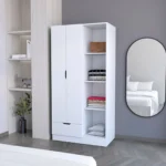 2-Door-Armoire-with-Open-Compartment