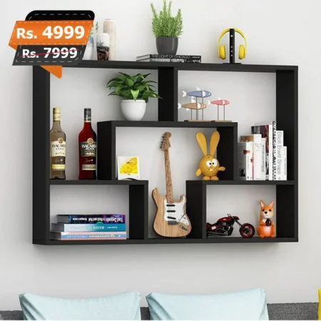 Cameron wooden box black wall mounted for home decoration best and premium quality