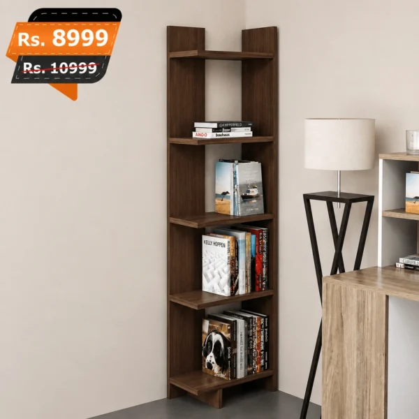 Corner-5-Tier-wooden-book-rack-brown-best-and-high-quality-premium-for-home-decoration-1-450x450