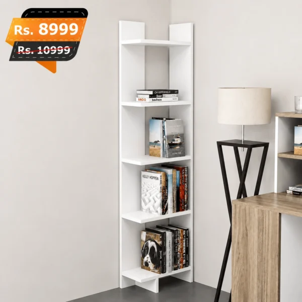 Corner-5-Tier-wooden-book-rack-white-best-and-high-quality-premium-for-home-decoration-1-450x450