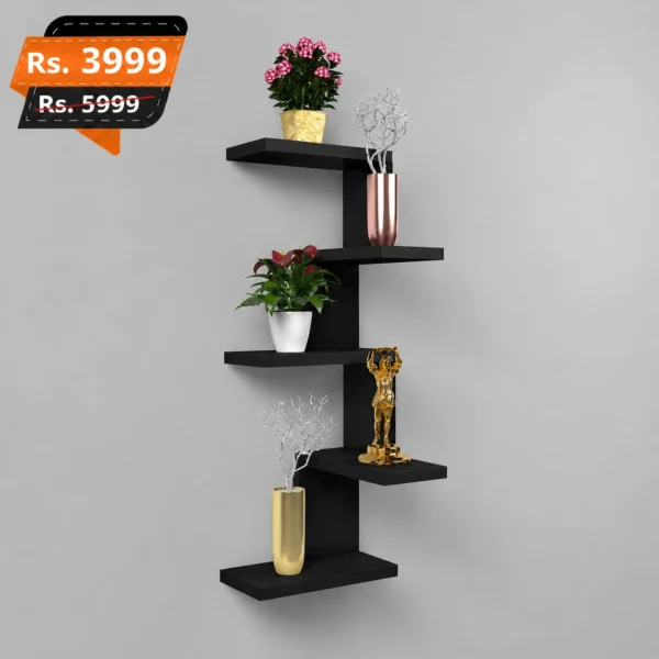 Corner-Shelf-5-tier-wooden-rack-black-best-and-premium-quality-for-home-decoration-450x450